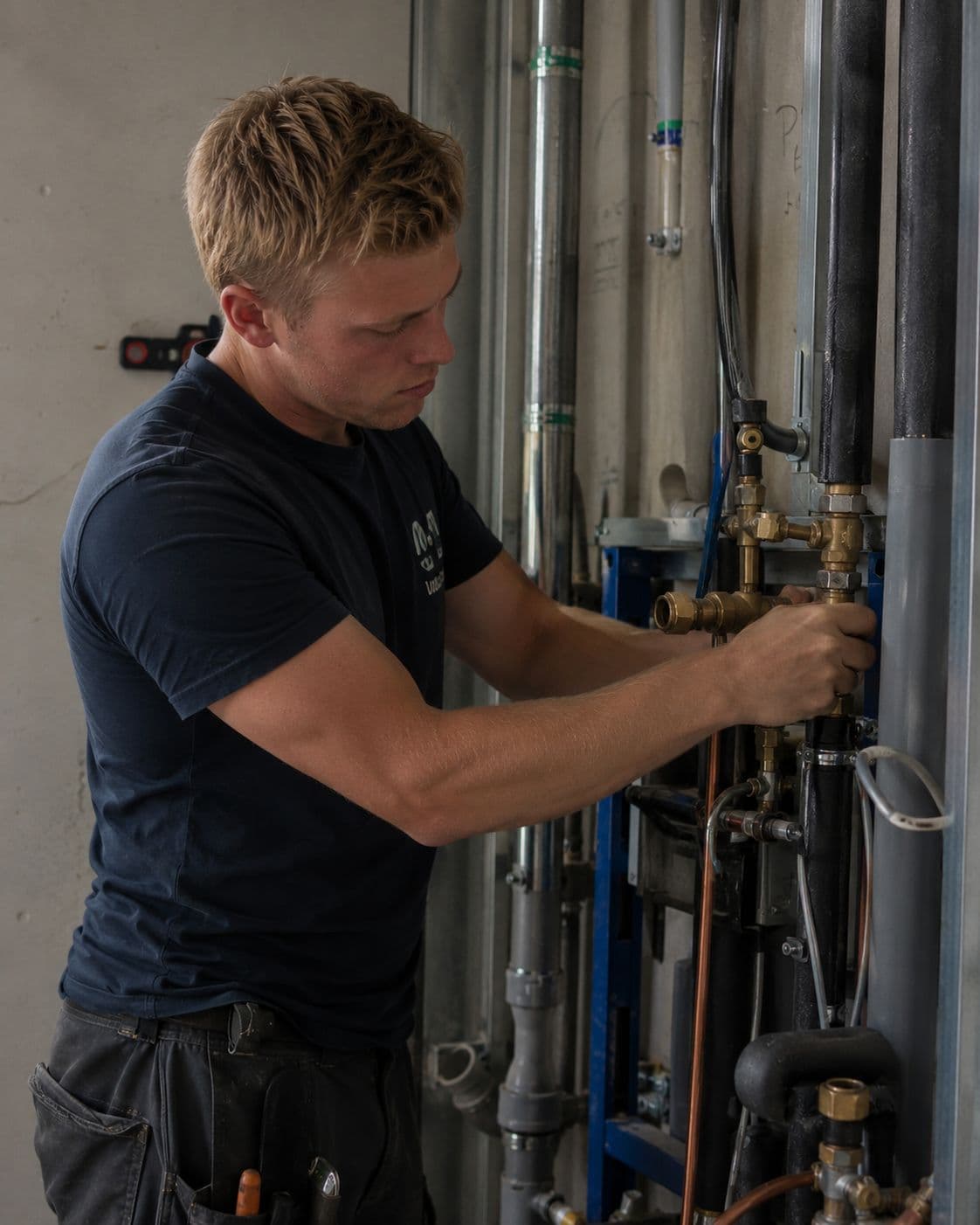 Technische installaties in een gebouw